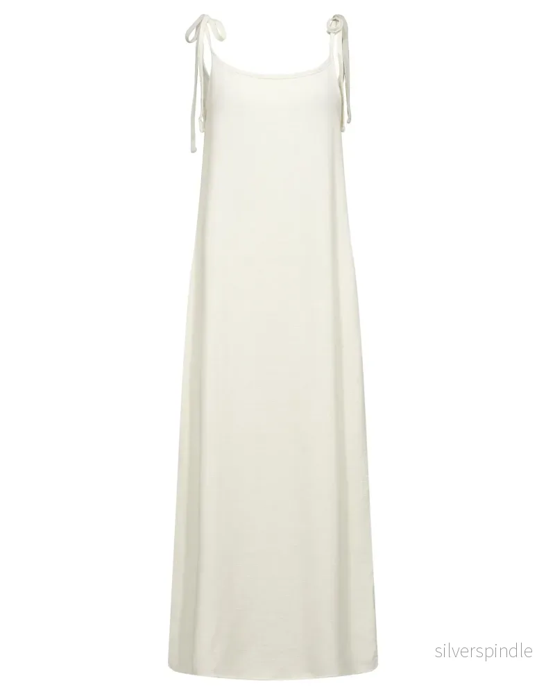 BS Gunhild Regular Fit Klänning – Off White BS Gunhild Regular Fit Klänning – Off White
