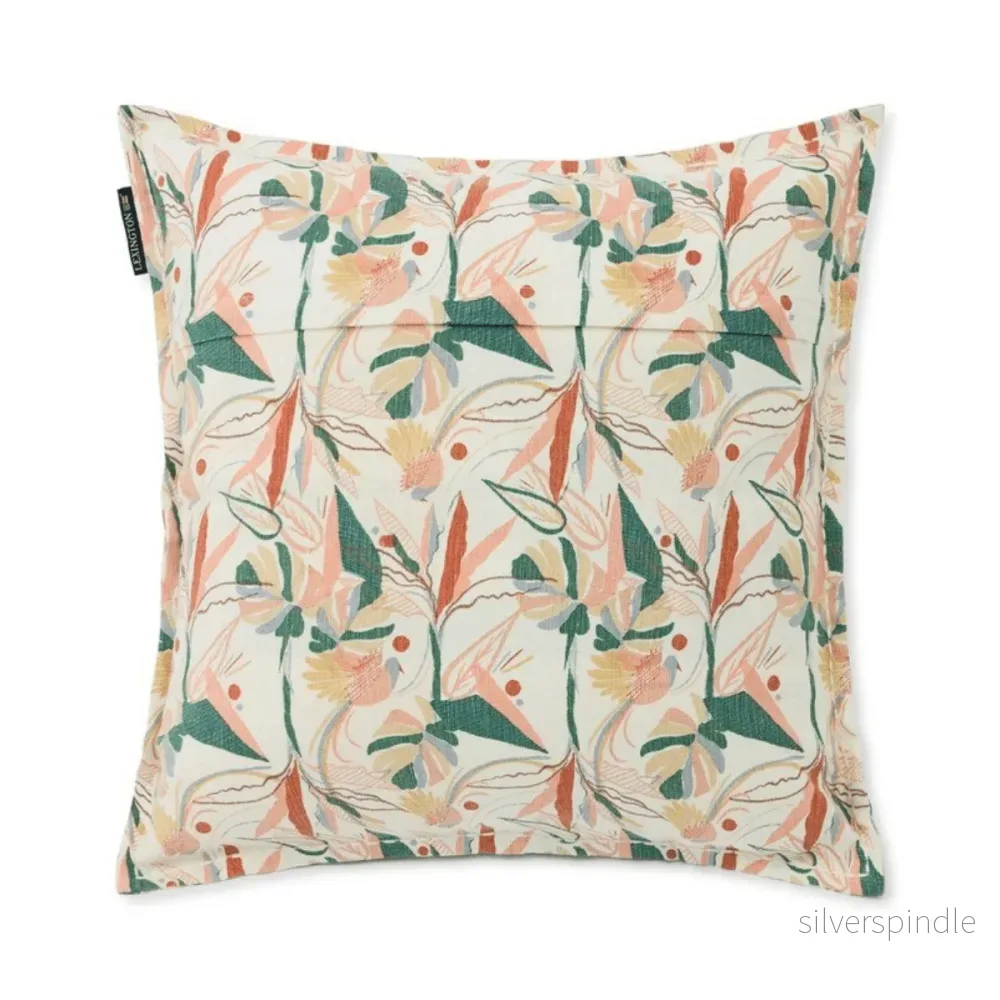 Lexington Multi Color Printed Linen/Cotton Kuddfodral - Outlet - Bild 2