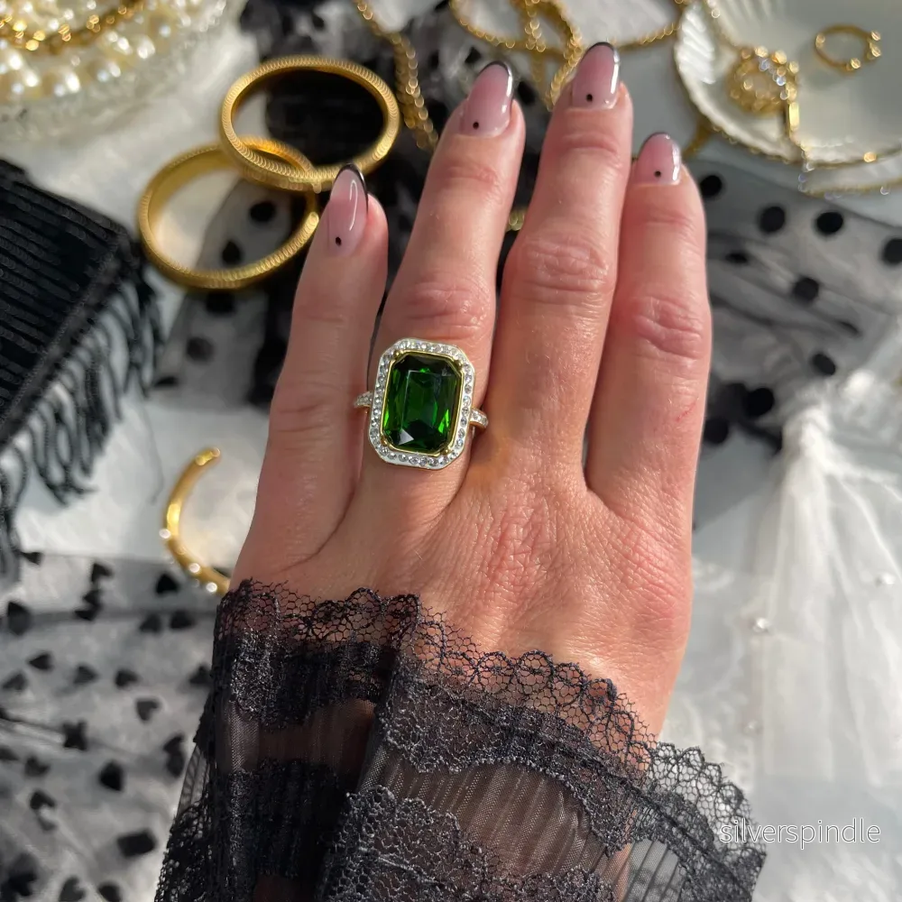 Diana cocktail ring green - Bild 3