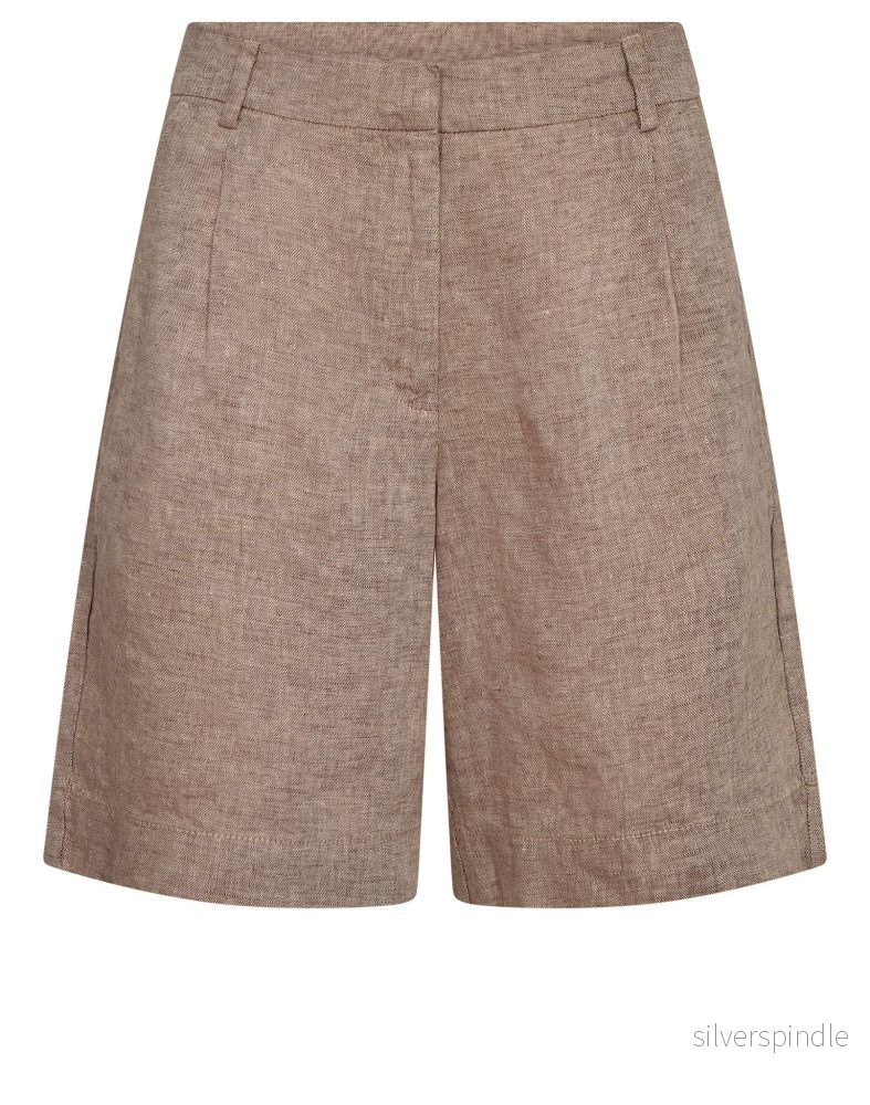 BS Kricia Regular Fit Shorts - Brown