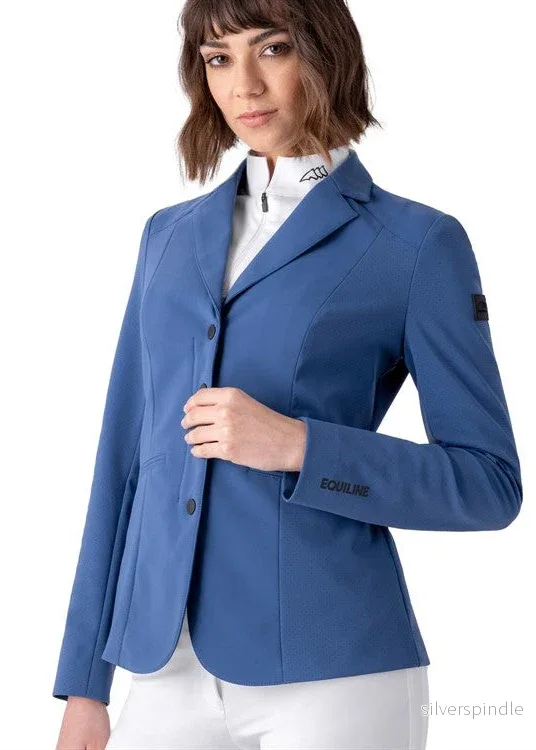 Equiline Casur Show Jacket Indigo Blue Equiline Casur Show Jacket Indigo Blue