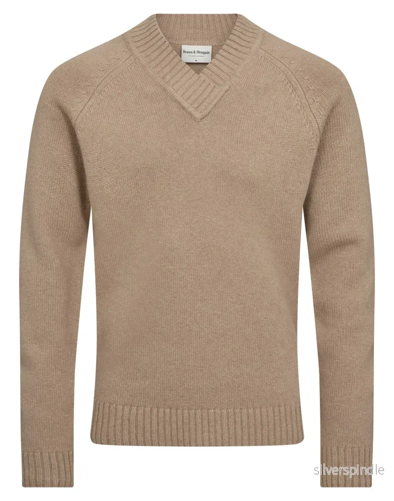 BS Douglas Regular Fit Stickat - Sand