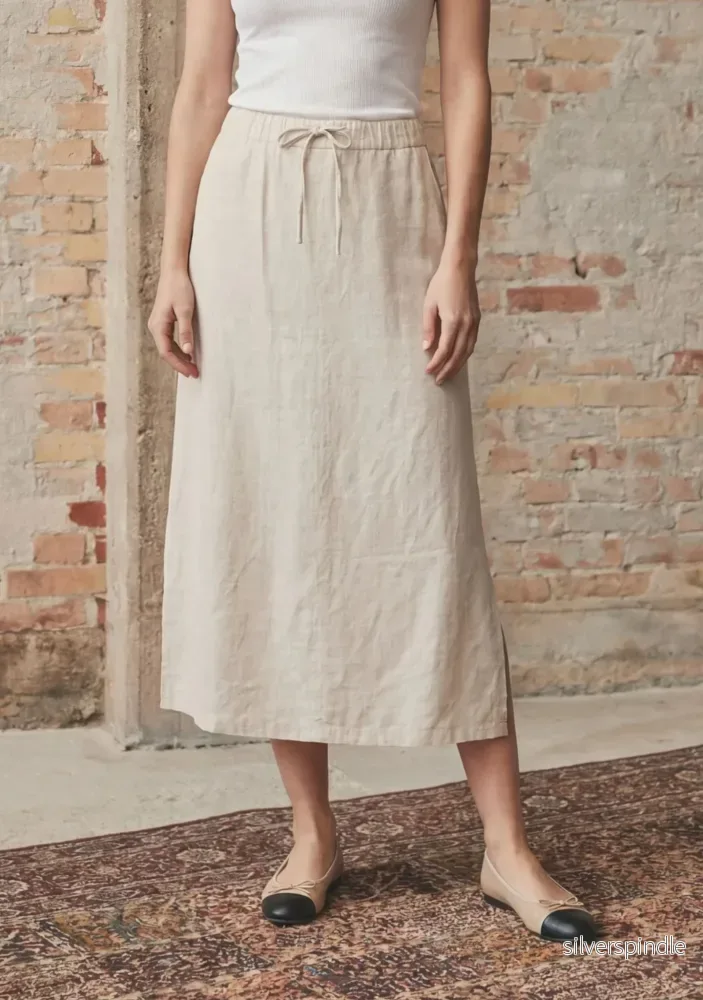 Pearl Skirt – Sand Pearl Skirt – Sand