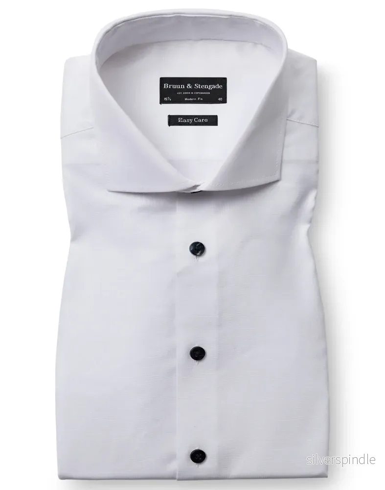 BS Pablo Modern Fit Skjorta - White