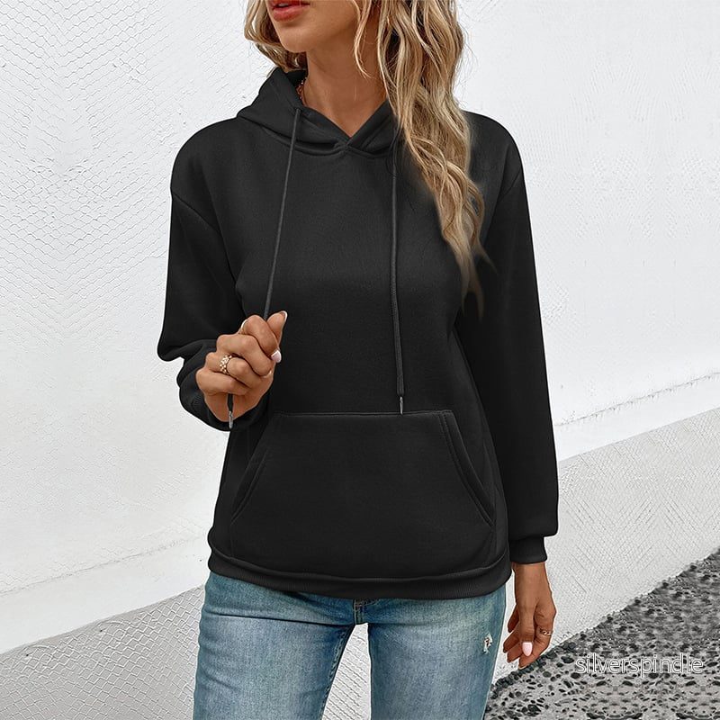 Liam | Avslappnad Hoodie med Rymlig Framficka - Bild 2