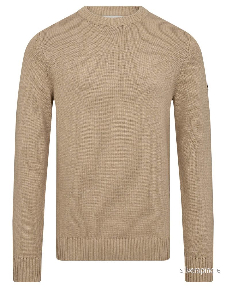 BS Thorstein Regular Fit Stickat - Sand