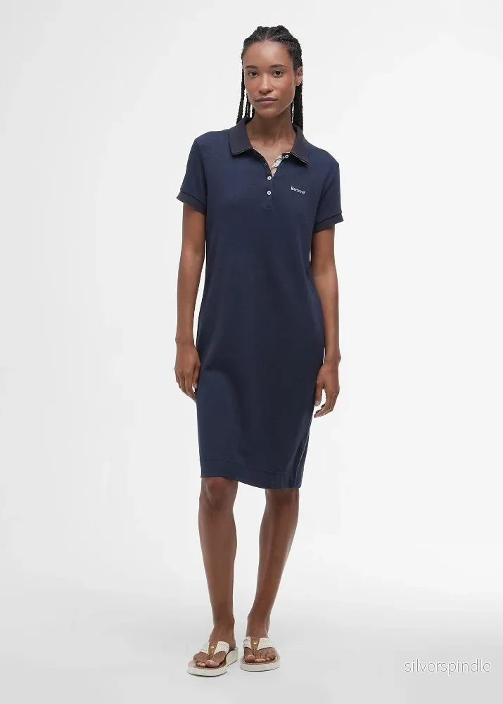 Barbour Polo Dress Navy - Bild 2