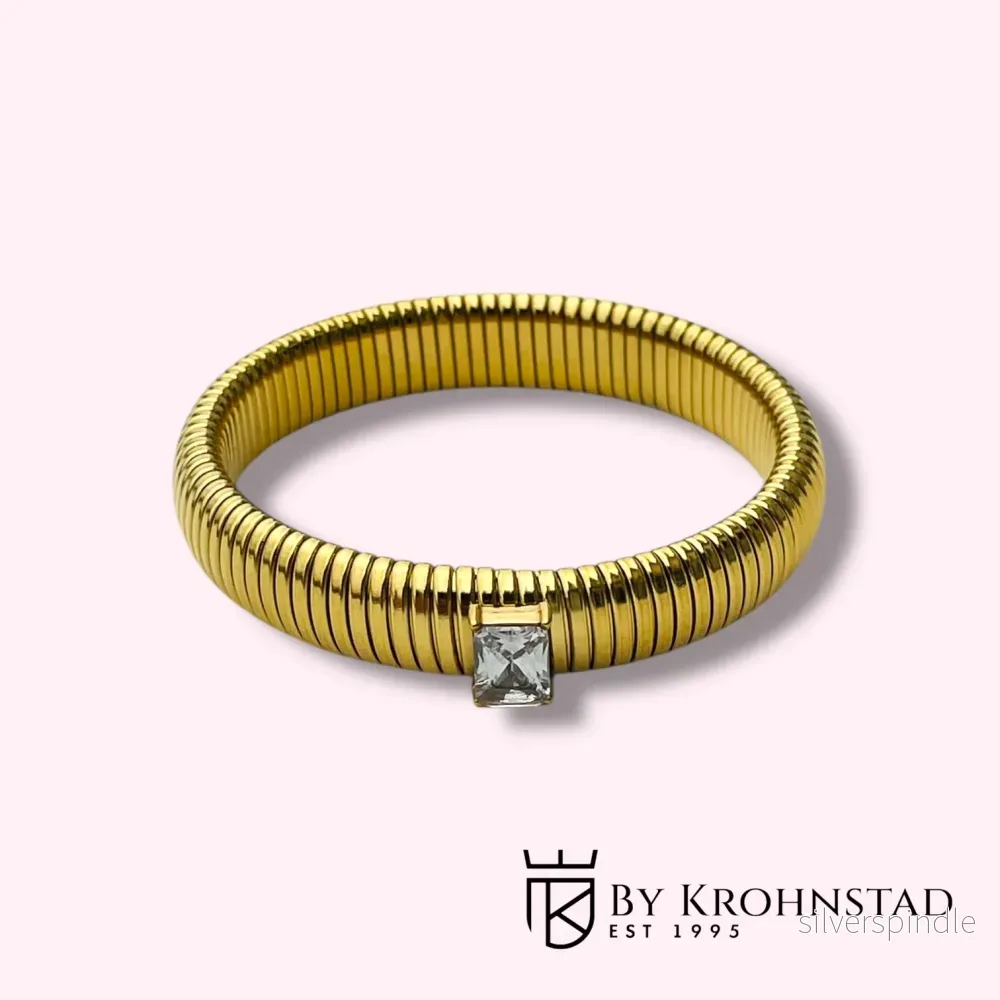Elastic bangle White