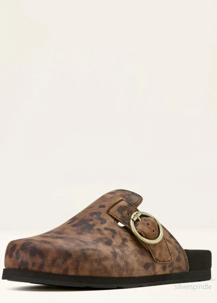 Ariat Country Mule Leopard Suede Ariat Country Mule Leopard Suede