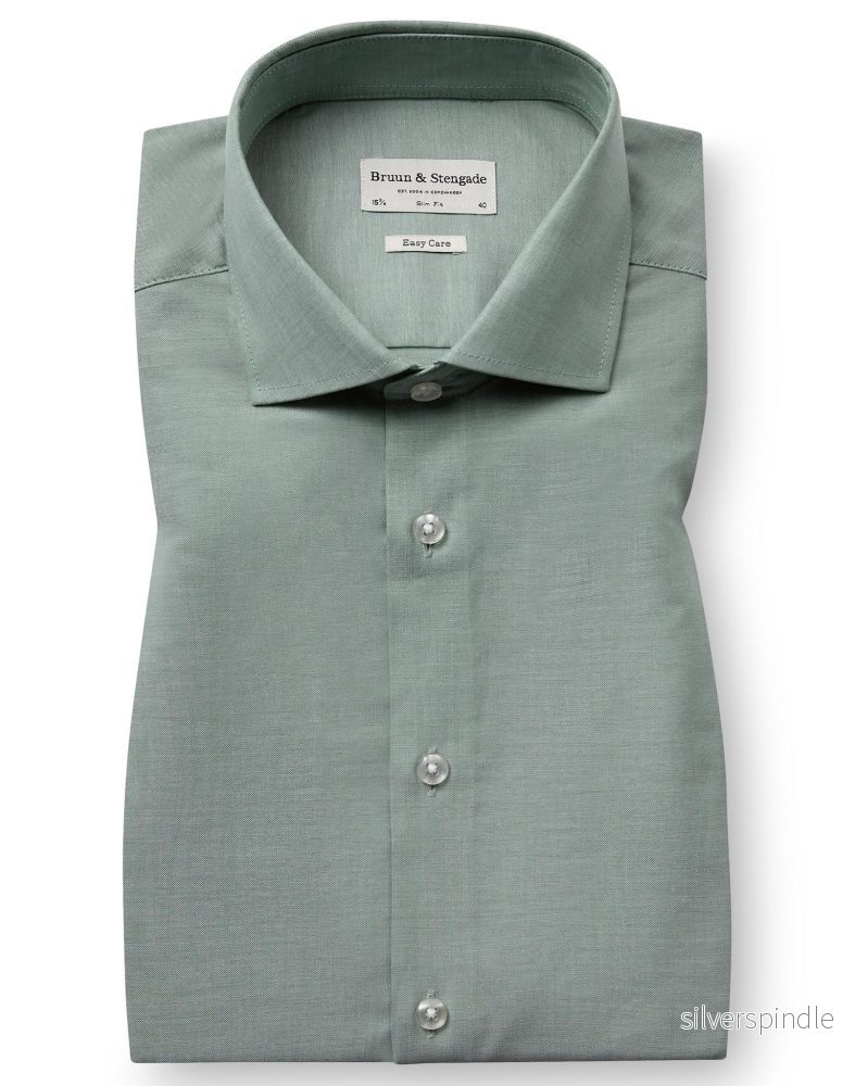 BS Tiafoe Slim Fit Skjorta - Green