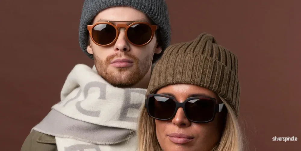 S-AVERY brown pearl Sunglasses