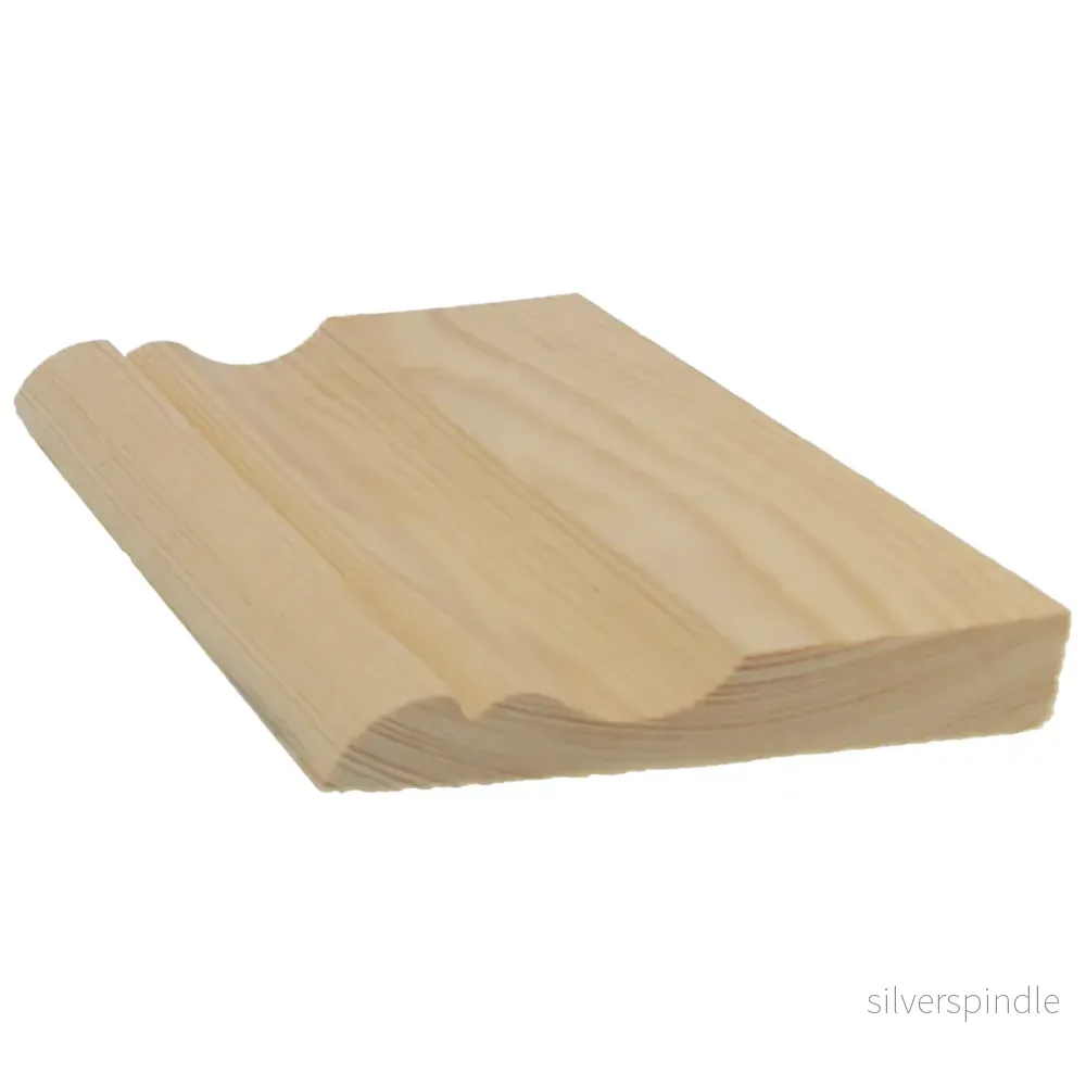 Golvlist Dekoration 15x95x3300, Furu, Obehandlad