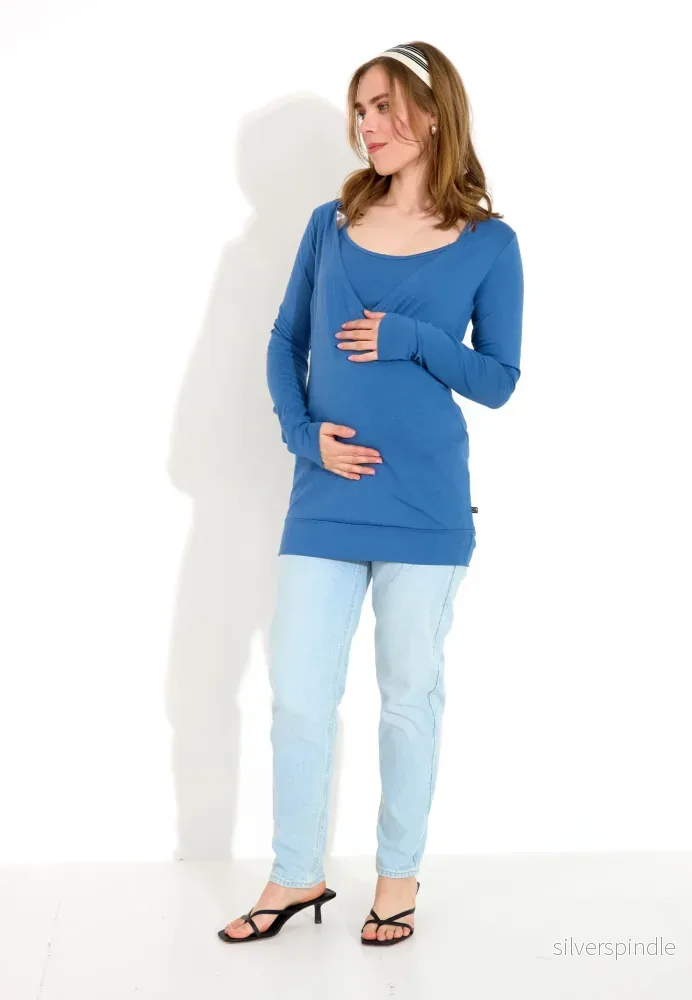 MAMMA-TOPP NURSING – Ljusblå MAMMA-TOPP NURSING – Ljusblå