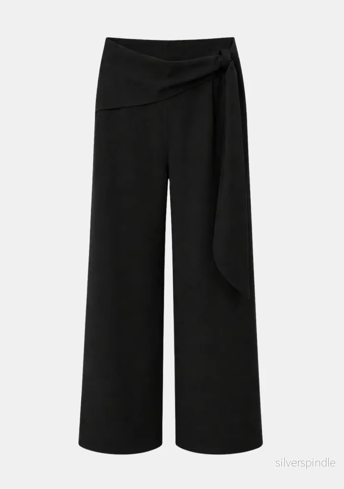 Ova Wide Pant - Black - Bild 3