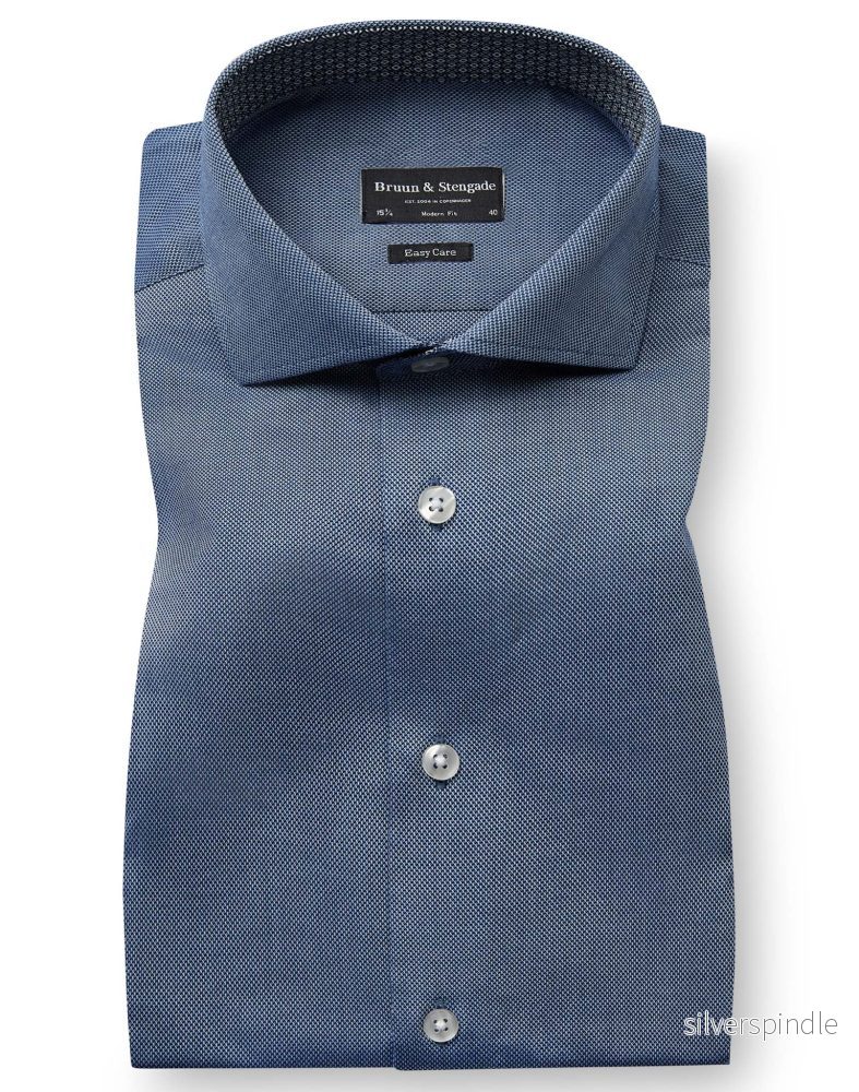 BS Chamberlain Modern Fit Skjorta - Blue