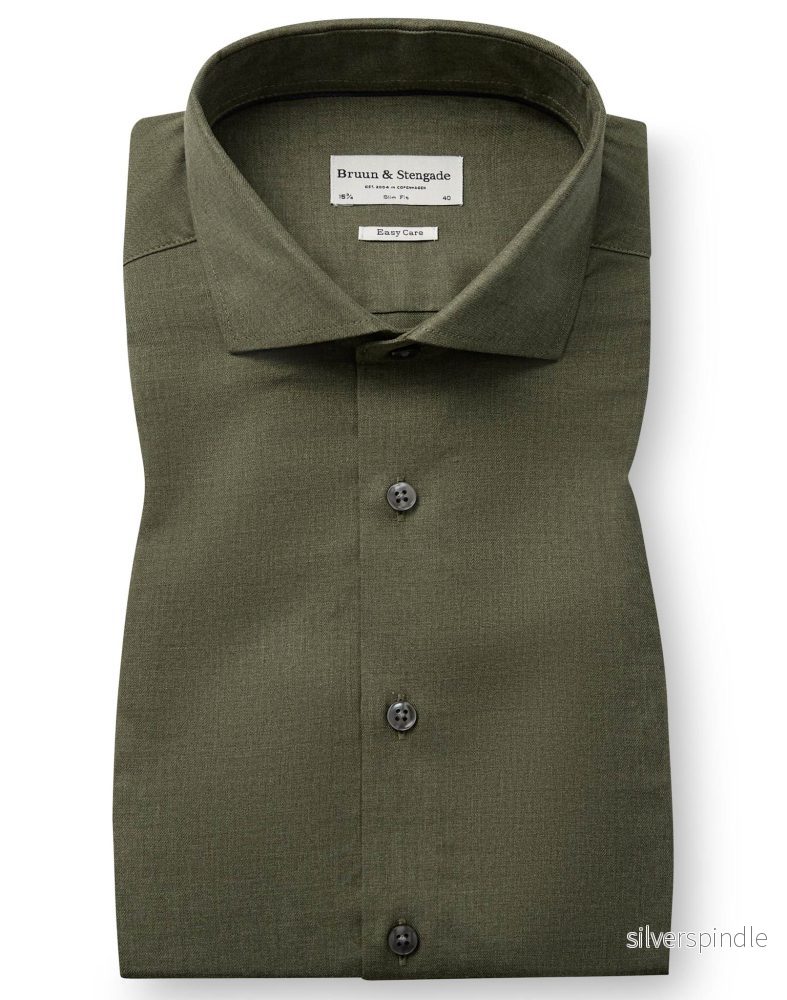 BS Lindgren Slim Fit Skjorta – Green BS Lindgren Slim Fit Skjorta – Green