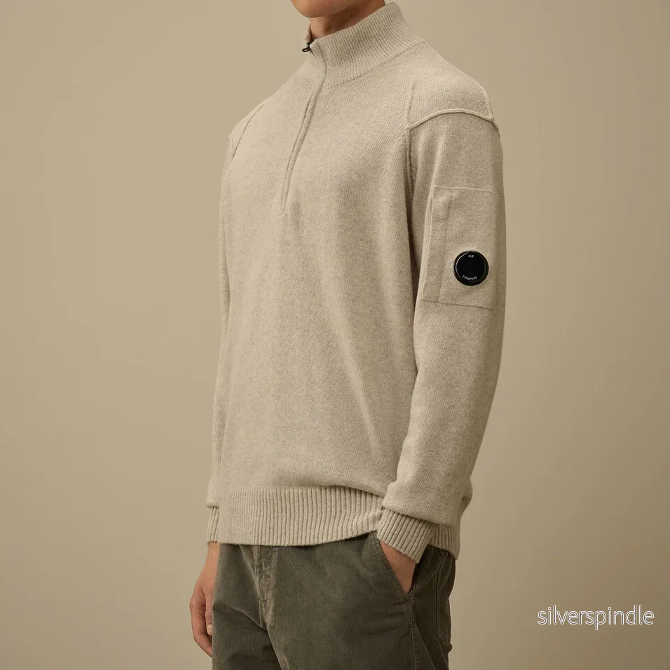 C.P. Company Knitted Wool Half Zip C.P. Company Knitted Wool Half Zip
