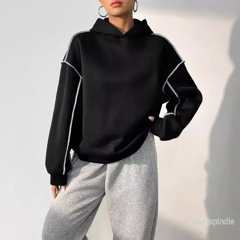 Oliver | Modern Patchwork Hoodie För Hösten Oliver | Modern Patchwork Hoodie För Hösten