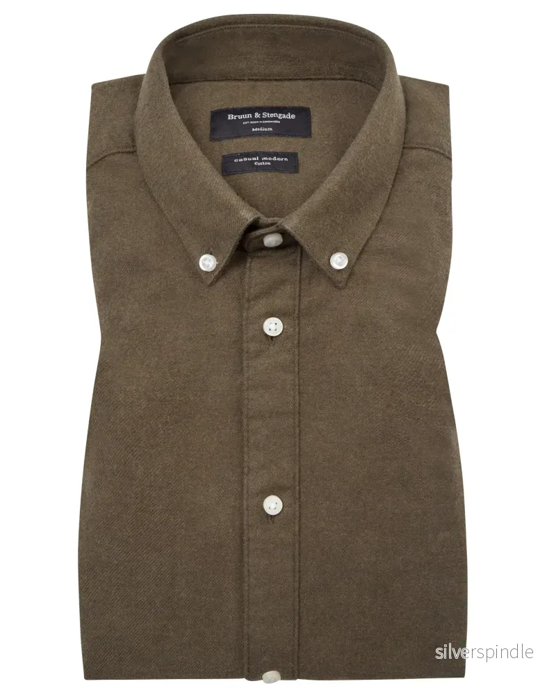 BS Ebruma Casual Modern Fit Skjorta – Green BS Ebruma Casual Modern Fit Skjorta – Green