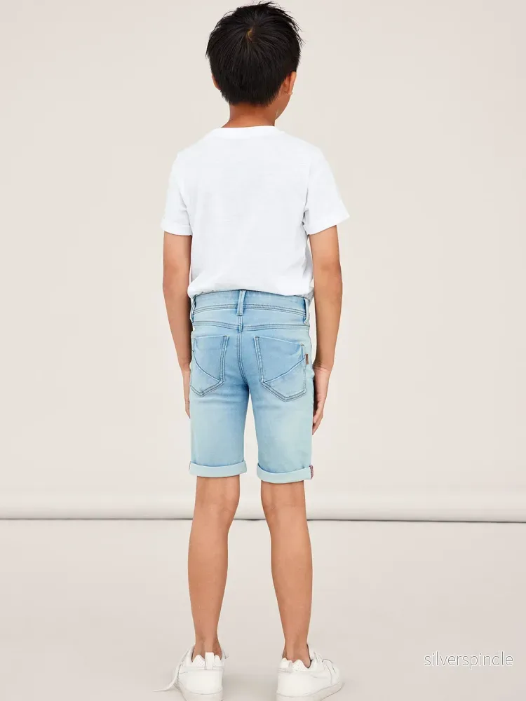 Jeansshorts - slim fit - Bild 3