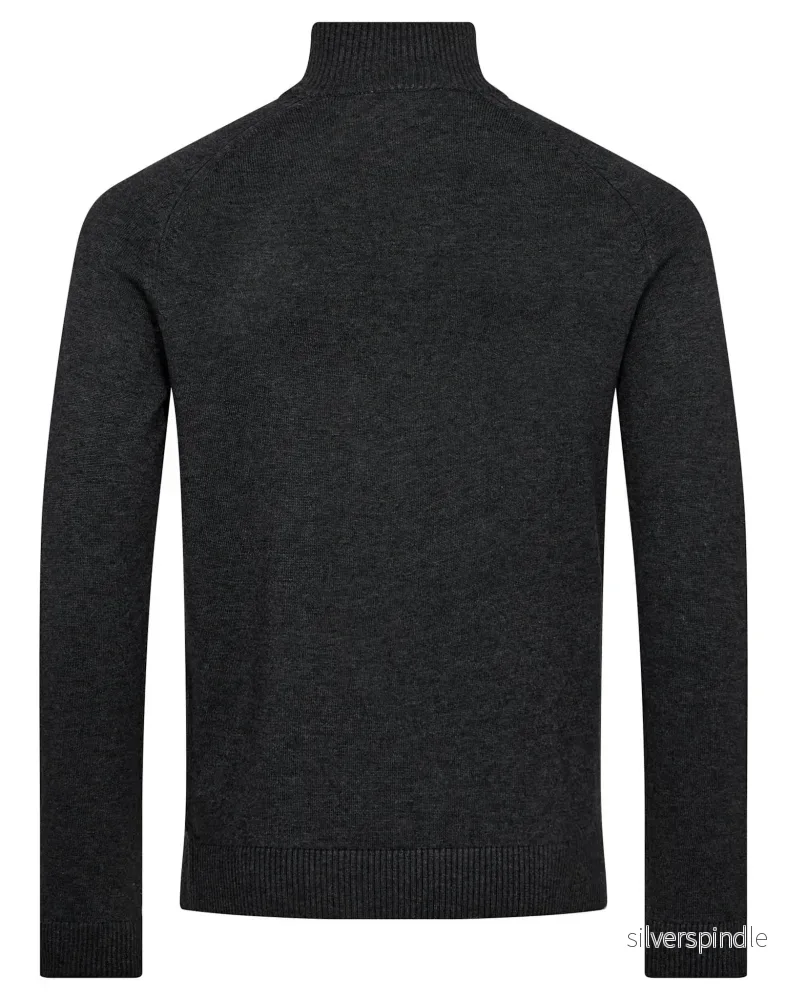 BS Pelle Regular Fit Stickat - Grey - Bild 2