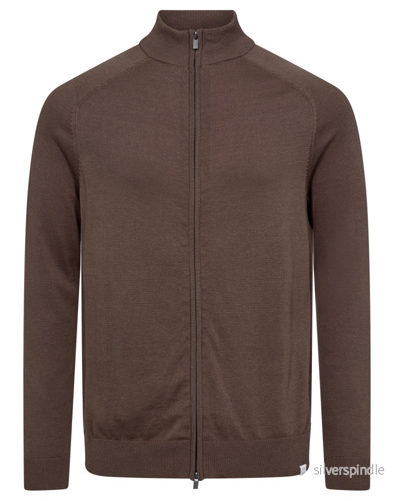 BS Oluf Regular Fit Stickat – Mink