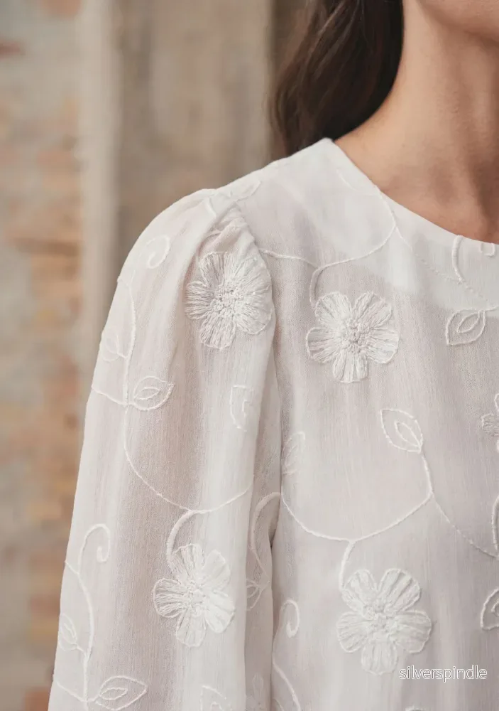 Juna Blouse - Broken White - Bild 3