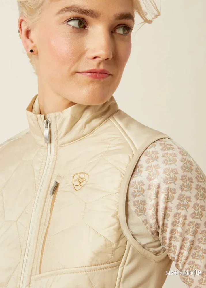 Ariat Fusion Insulated Vest Almond Milk - Bild 2