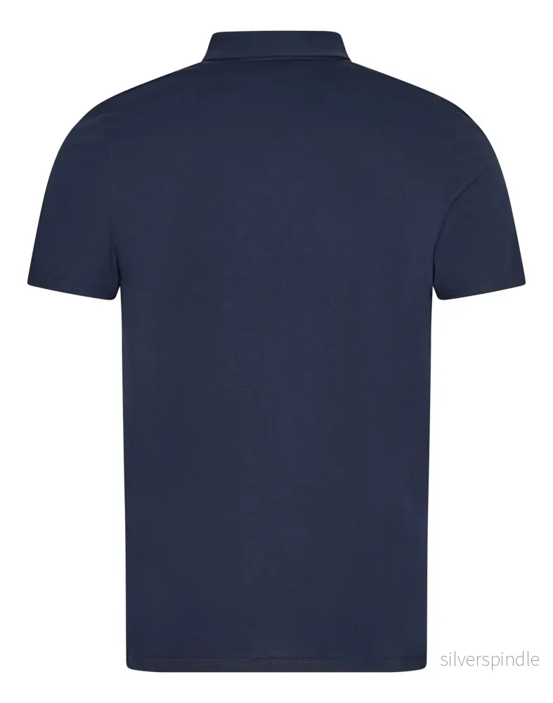 BS Natesan Regular Fit Piké - Navy - Bild 2
