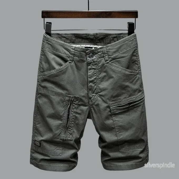 Ethan | Hållbara Skräddarsydda Herr Shorts Med Fickor - Bild 3