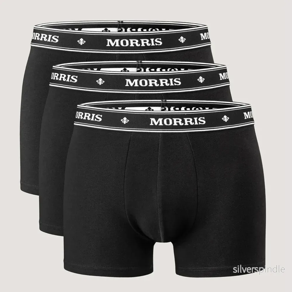 Morris Boxer Brief 3-pack Black