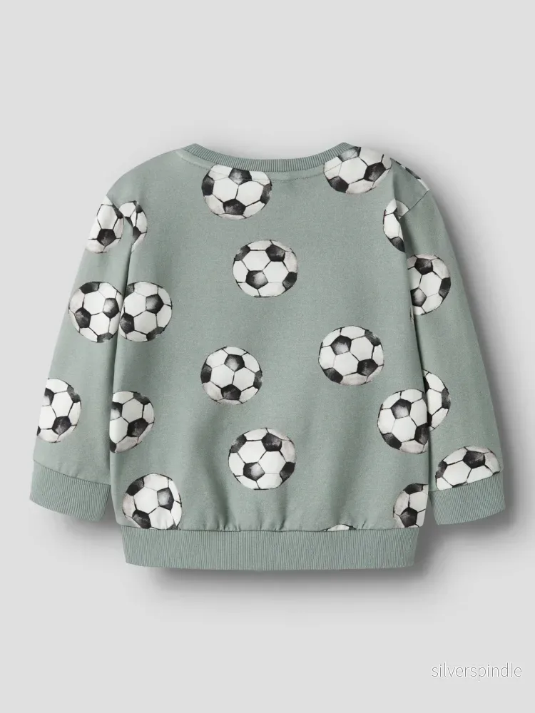 Louie Sweatshirt Med Fotbollsmönster - Bild 2