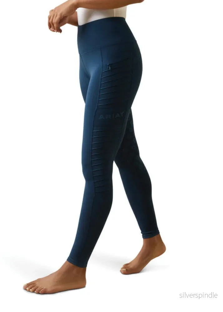 Ariat Eos Moto Full Seat Tights Deep Petroleum Ariat Eos Moto Full Seat Tights Deep Petroleum