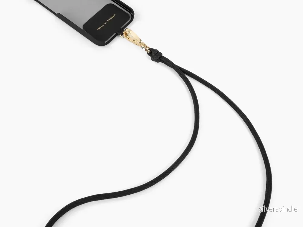 iDeal Cord Phonestrap - Svart/Guld