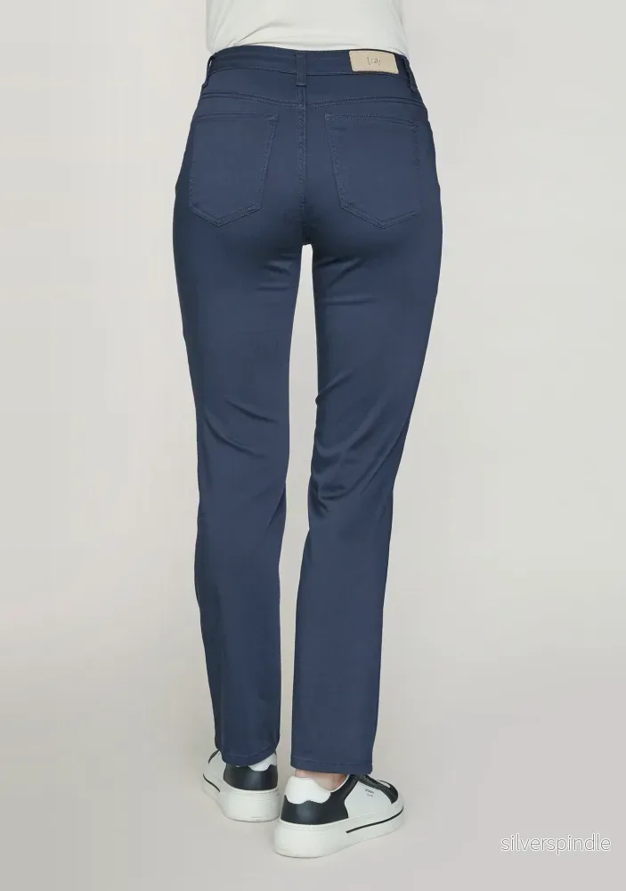 Isay Long Straight Pant - Navy - Bild 3