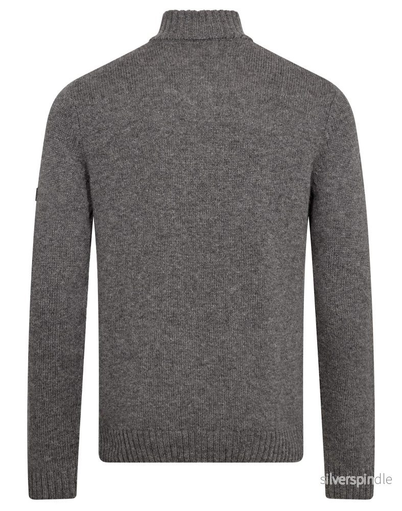 BS Socotra Regular Fit Stickat - Grey - Bild 2