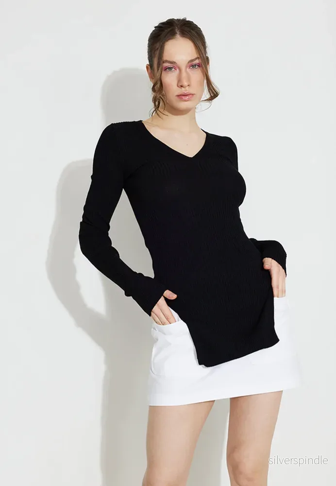 CHELSEA BLOUSE - Svart