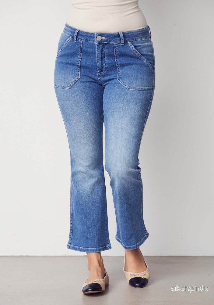 Como Flare Jeans – Como Basic Wash