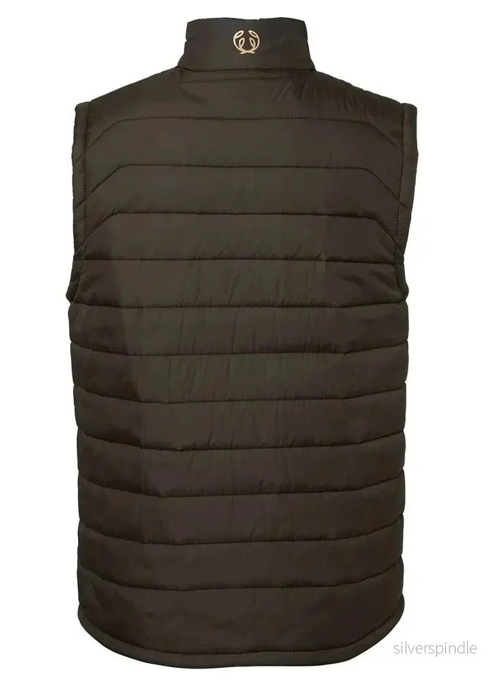 Chevalier Quintin Padded Vest Men Leather Brown - Bild 2