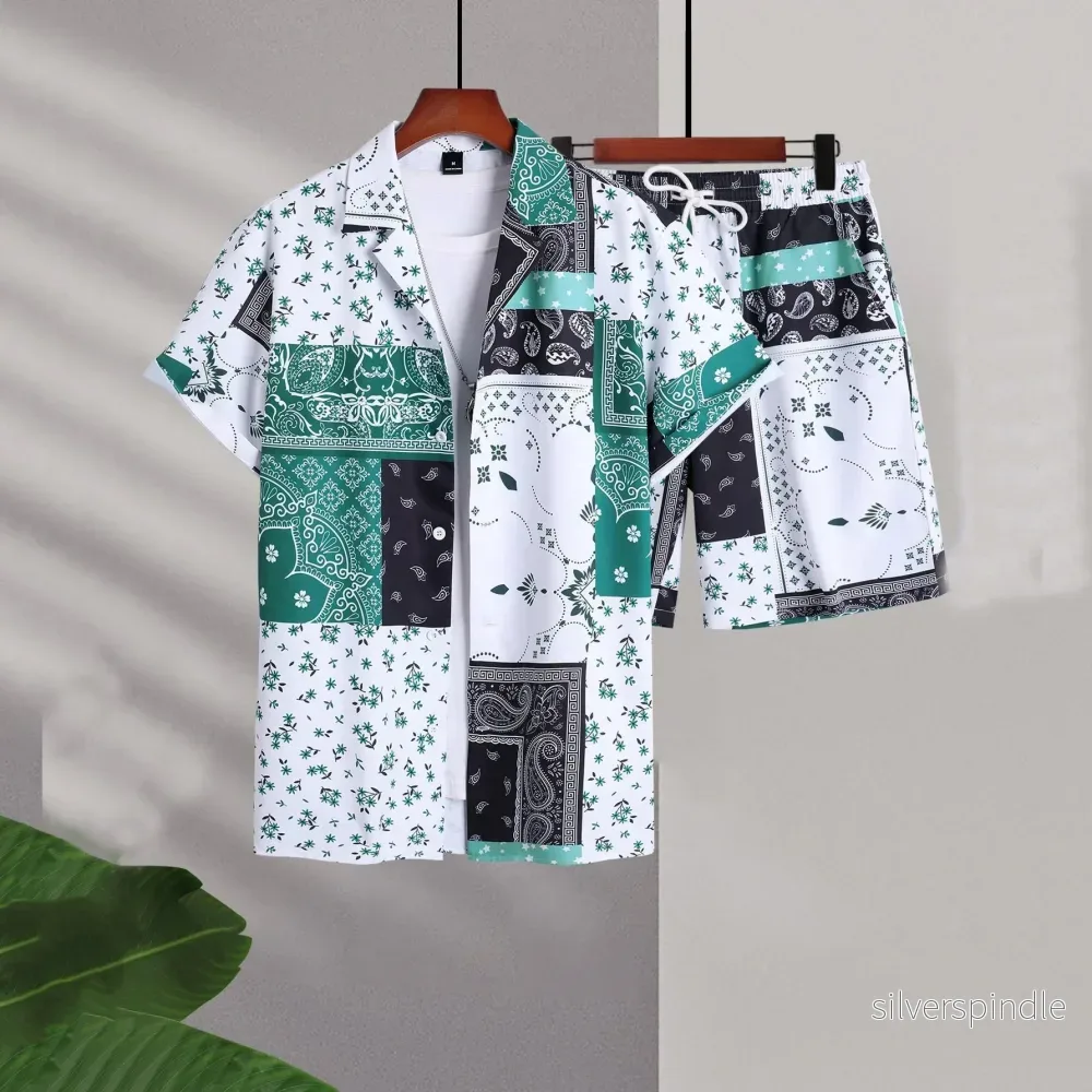 Ethan | Lätt Kortärmad Kofta och Shorts Set - Bild 3