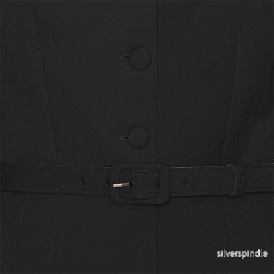 Siri figursydd blazer - svart - Bild 3
