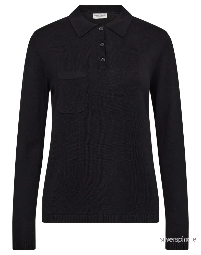 BS Celestina Regular Fit Stickat – Black