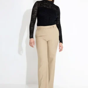 PANTS LARGO IN FLANELLA 03568 – Brun