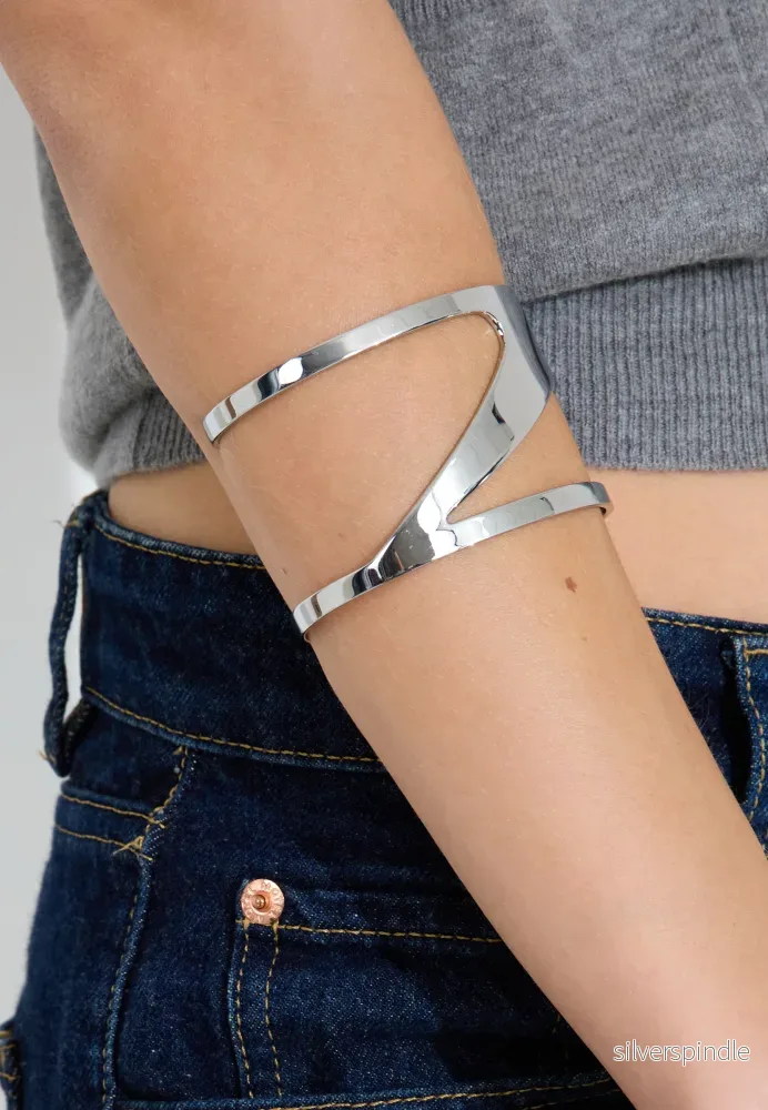 CUFF SMYCKEN - Silver - Bild 3