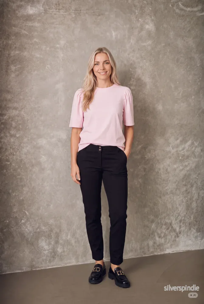 Tinni s/s T-Shirt - Pink - Bild 3