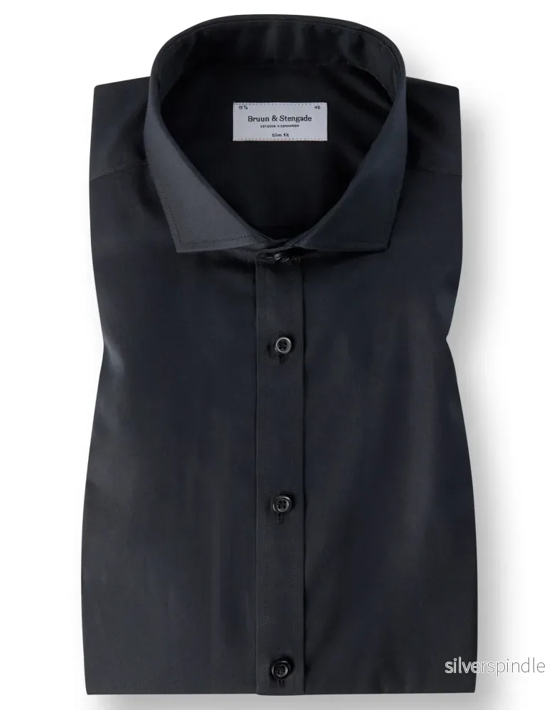 BS Aspen Slim Fit Skjorta – Black BS Aspen Slim Fit Skjorta – Black