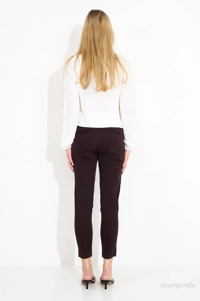 PANTALONE PINCES MICRO BROKEN 03719 - Brun - Bild 2