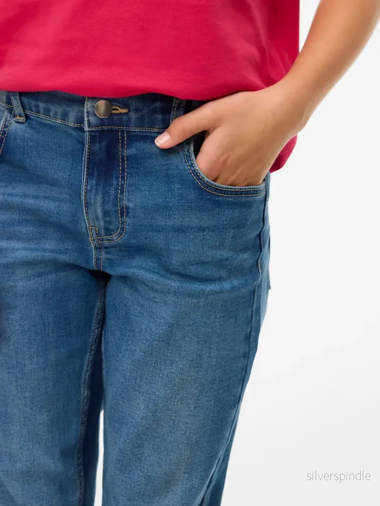 RIVER FLARED JEANS MEDIUM BLUE - Bild 3