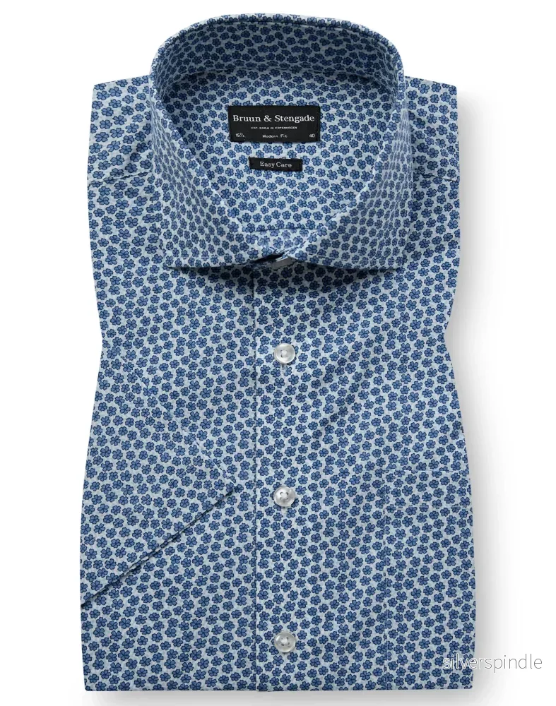 BS Ludovic Modern Fit Skjorta - Blue