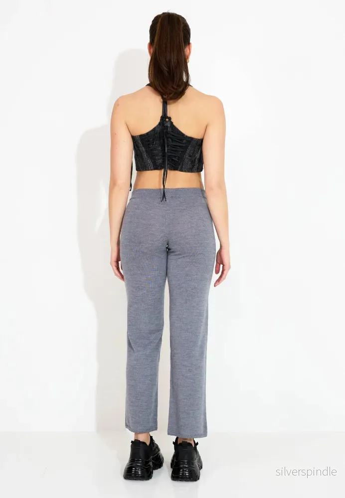 RUPHERT TROUSERS - Grey melange - Bild 2